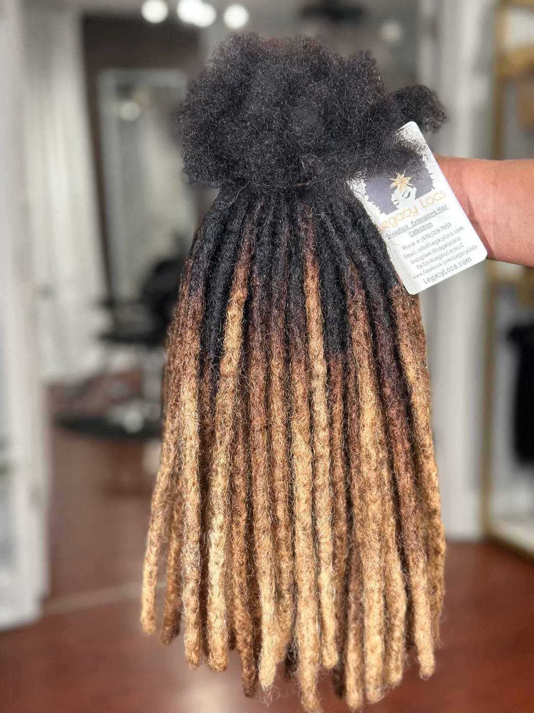 Medium Width-Interloc'd Loc Extensions *70 Locs Bundle*(READY TO SHIP IN 1-3 BUSINESS DAYS)