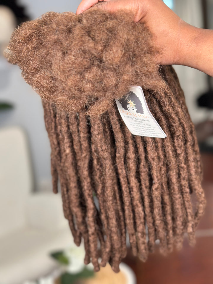 Medium Width-Interloc'd Loc Extensions *100 Locs Bundle*(READY TO SHIP IN 1-3 BUSINESS DAYS)