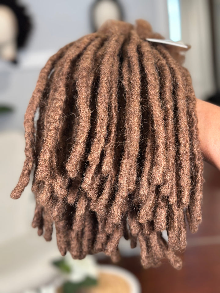 Medium Width-Interloc'd Loc Extensions *100 Locs Bundle*(READY TO SHIP IN 1-3 BUSINESS DAYS)