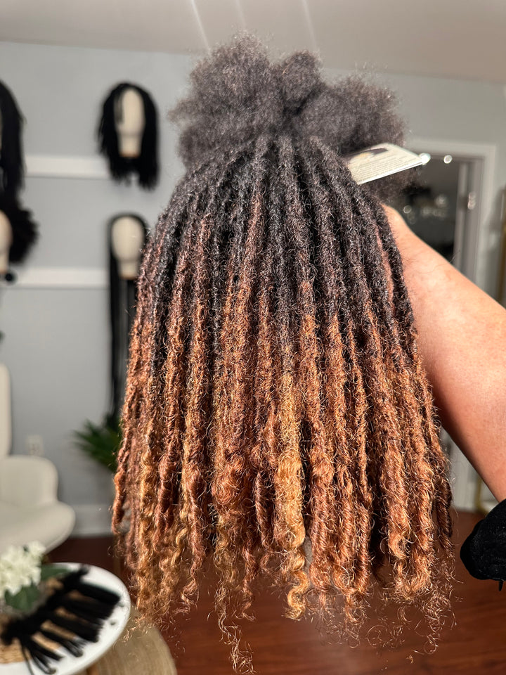 XSmall Width-Interloc'd Coil  Loc Extensions *110 Locs Bundle*(READY TO SHIP IN 1-3 BUSINESS DAYS)