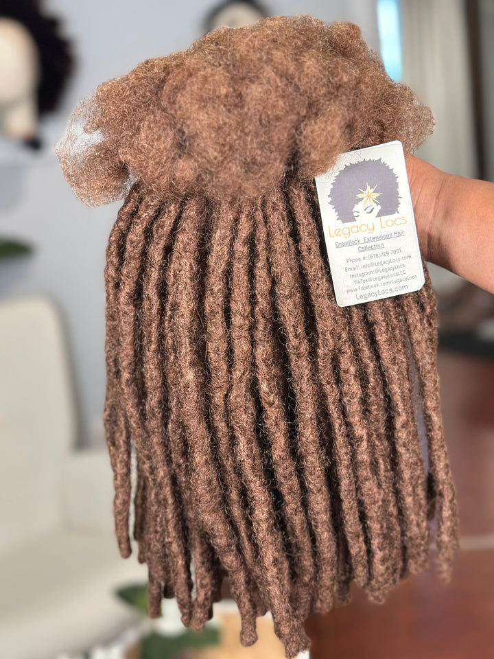 Medium Width-Interloc'd Loc Extensions *100 Locs Bundle*(READY TO SHIP IN 1-3 BUSINESS DAYS)