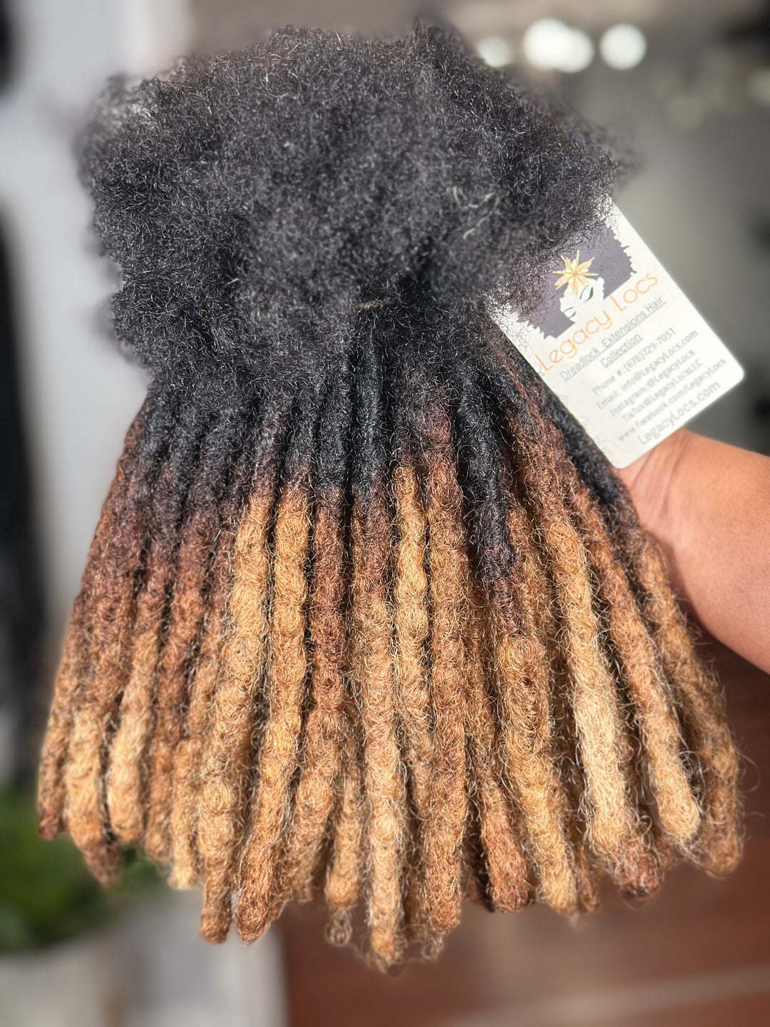 Medium Width-Interloc'd Loc Extensions *80 Locs Bundle*(READY TO SHIP IN 1-3 BUSINESS DAYS)