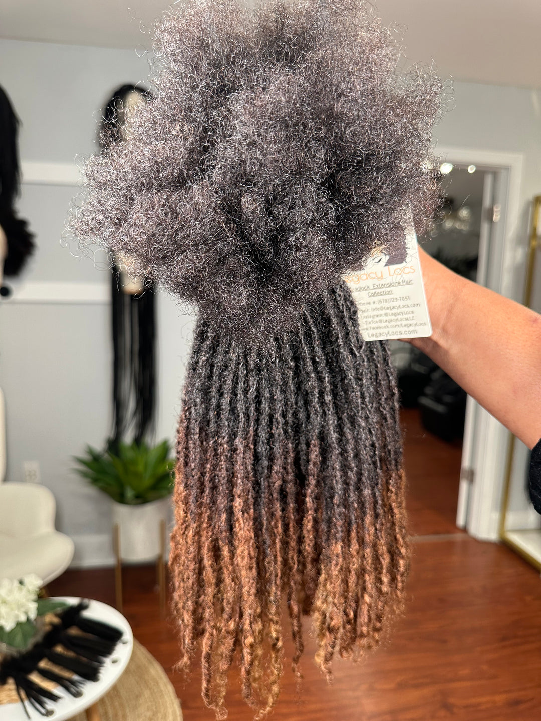 XSmall Width-Interloc'd Coil  Loc Extensions *110 Locs Bundle*(READY TO SHIP IN 1-3 BUSINESS DAYS)