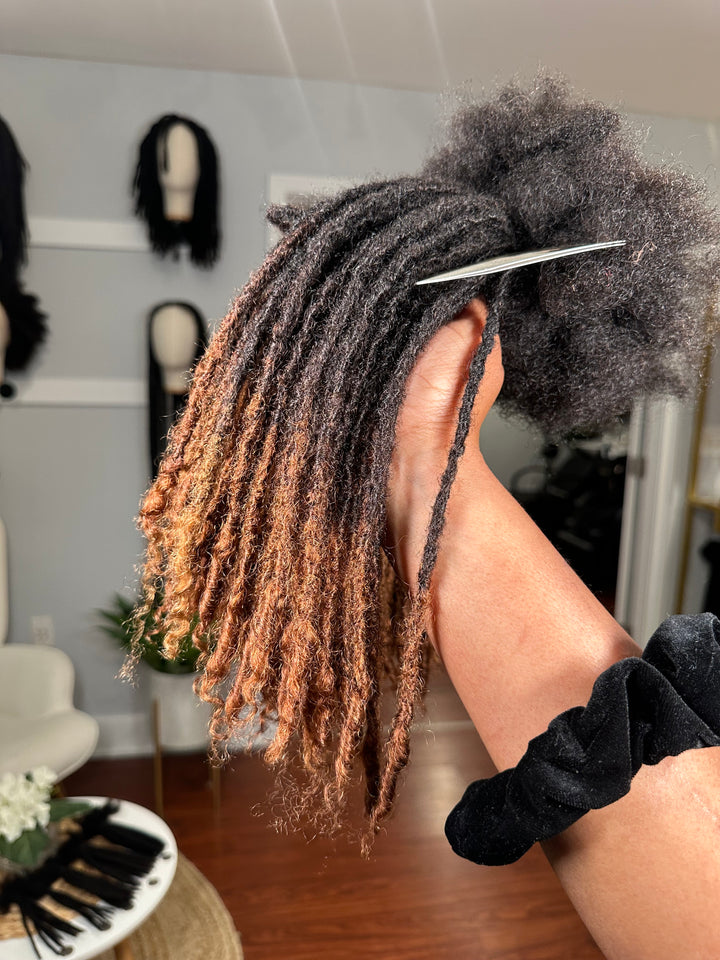 XSmall Width-Interloc'd Coil  Loc Extensions *110 Locs Bundle*(READY TO SHIP IN 1-3 BUSINESS DAYS)