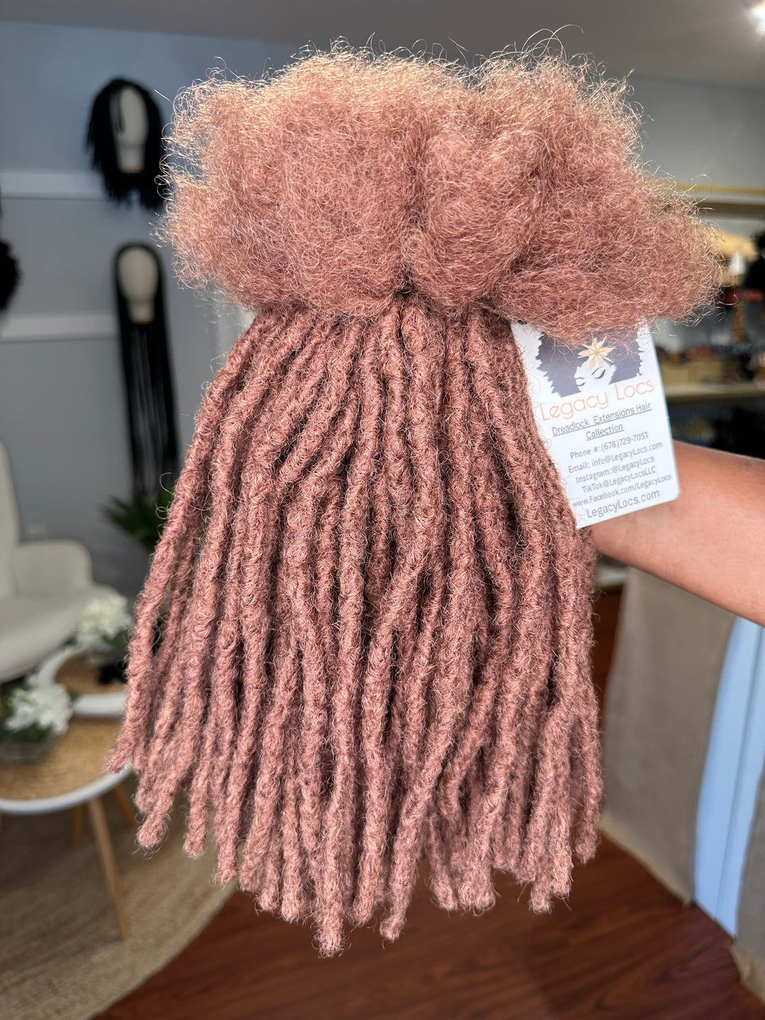 Small Width-Interloc'd Loc Extensions *100 Locs Bundle*(READY TO SHIP IN 1-3 BUSINESS DAYS)