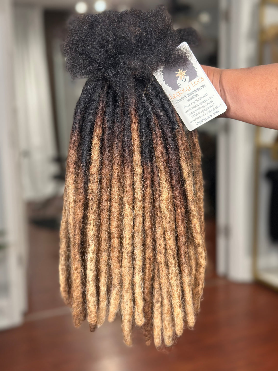 Medium Width-Interloc'd Loc Extensions *70 Locs Bundle*(READY TO SHIP IN 1-3 BUSINESS DAYS)