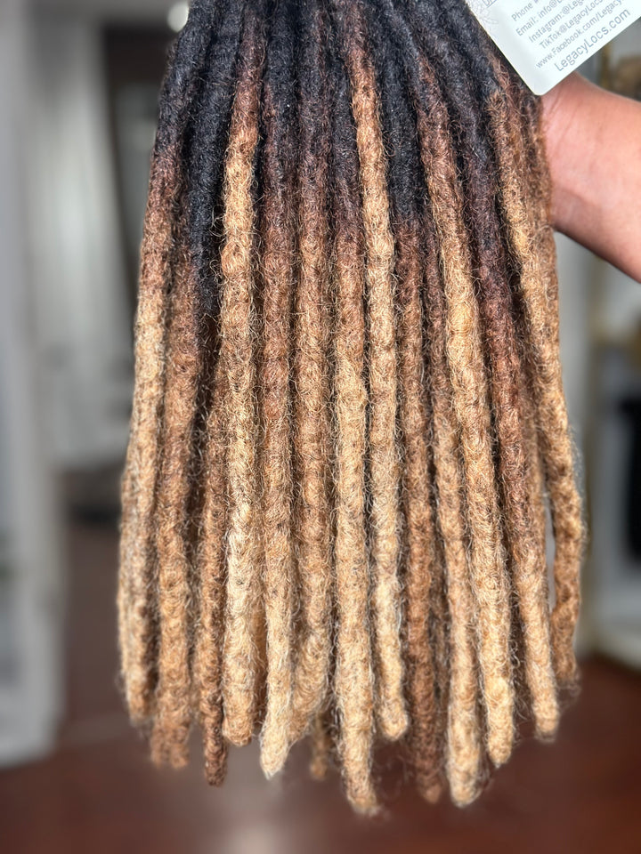 Medium Width-Interloc'd Loc Extensions *70 Locs Bundle*(READY TO SHIP IN 1-3 BUSINESS DAYS)