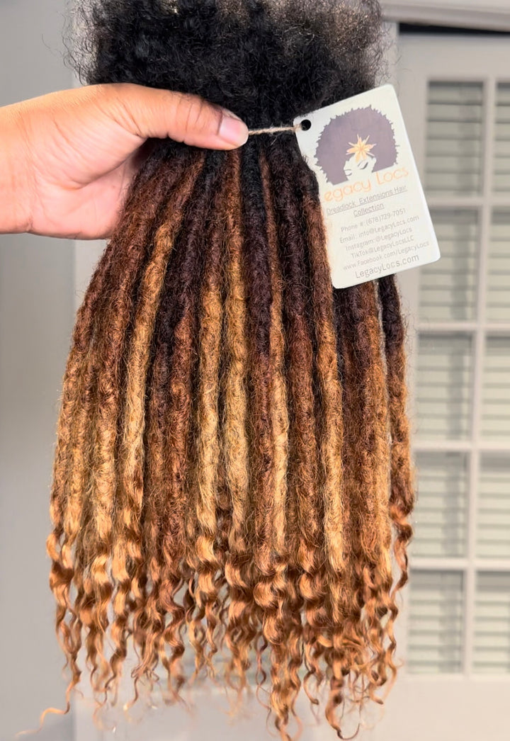 Medium Width- Interloc'd Coil Loc Extensions *80 Loc Bundle*(READY TO SHIP IN 1-3 BUSINESS DAYS) (Copy)
