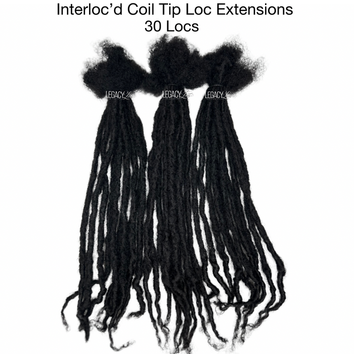 Interloc'd Coil Tip Loc Extension Bundles (READY TO SHIP IN 1-3 BUSINESS DAYS)