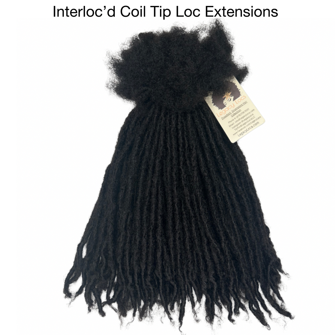 Interloc'd Coil Tip Loc Extension Bundles (READY TO SHIP IN 1-3 BUSINESS DAYS)