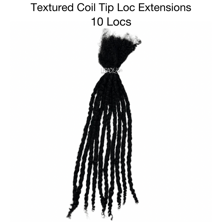Textured Coil Tip Loc Extension Bundles (READY TO SHIP IN 1-3 BUSINESS DAYS)