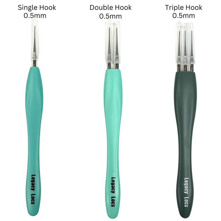Dreadlock Tool Crochet Needle 3 Piece Bundle