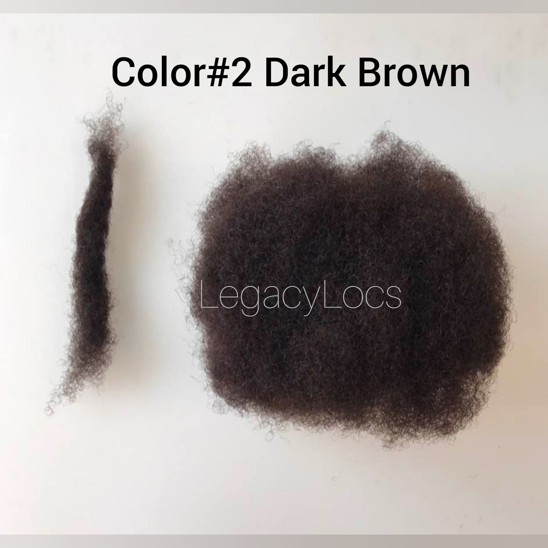 (30 Grams) Legacy Tight Afro Kinky Bulk 100% Human Hair