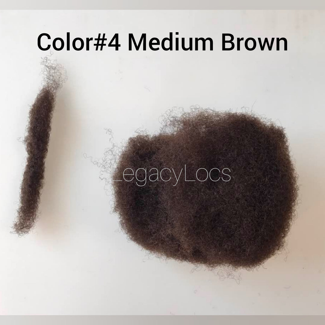 (30 Grams) Legacy Tight Afro Kinky Bulk 100% Human Hair