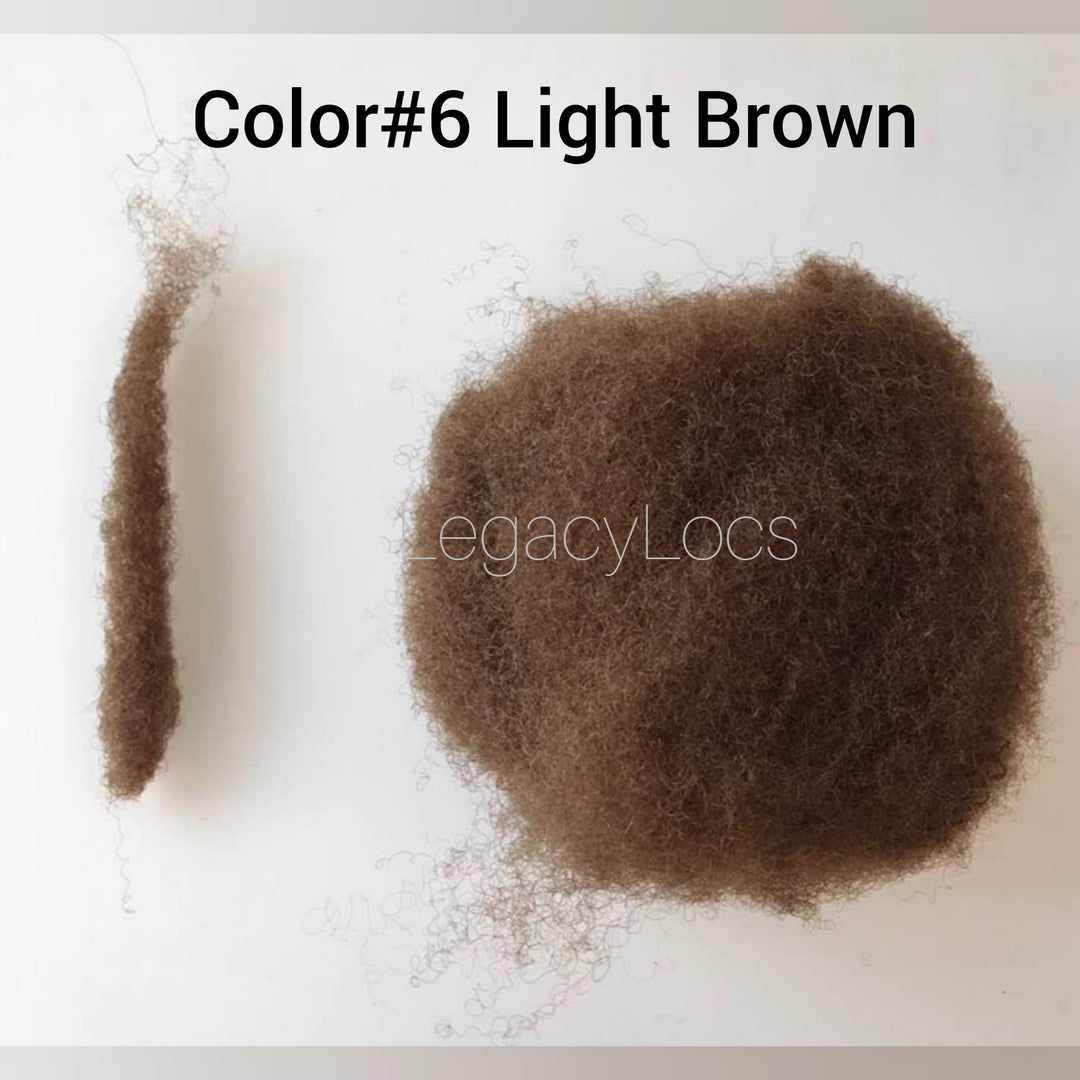 (30 Grams) Legacy Tight Afro Kinky Bulk 100% Human Hair