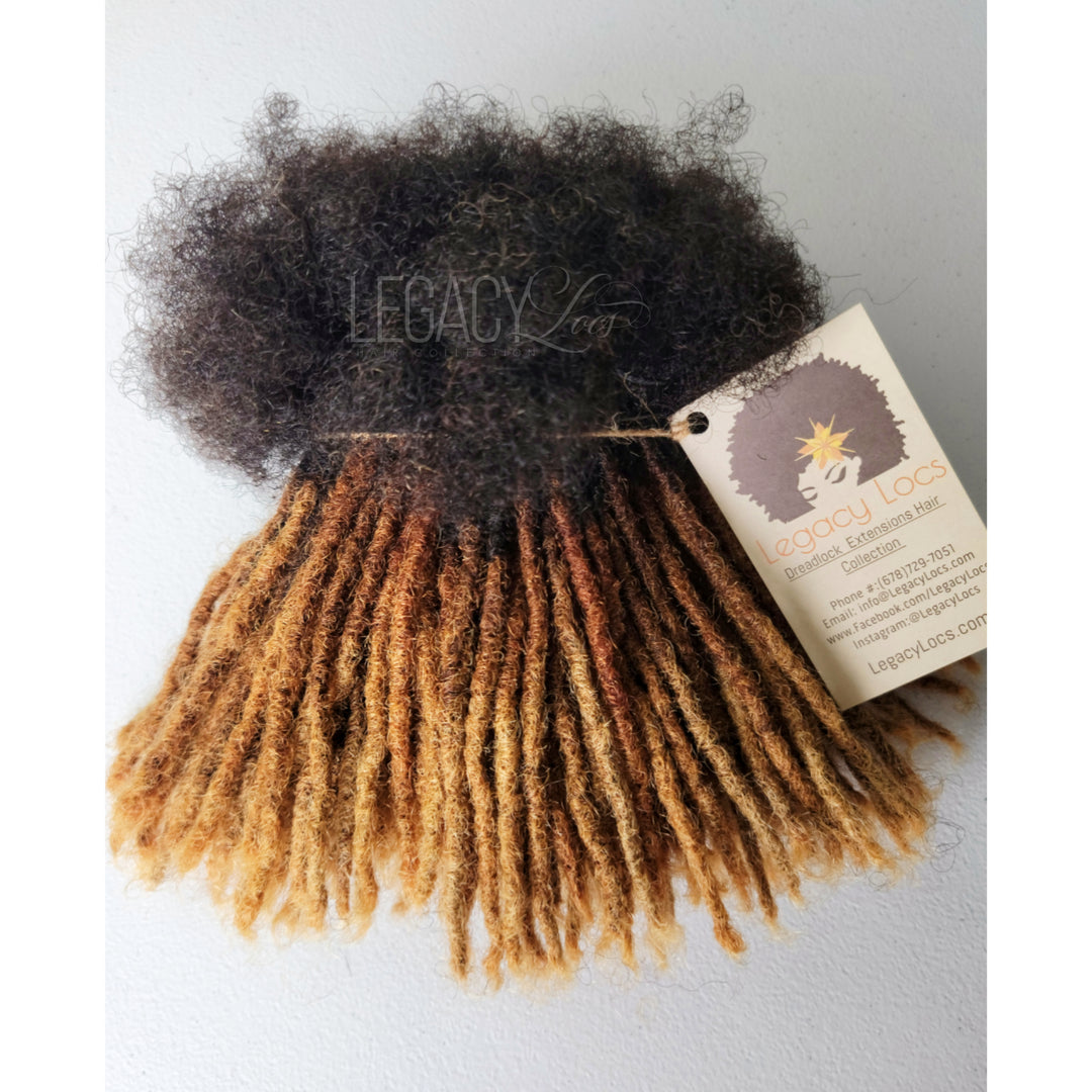 XSmall Width Standard Loc Extensions Color Honey Tip Variants(CUSTOM PRE-ORDER /SHIPS IN 2-6 WEEKS)