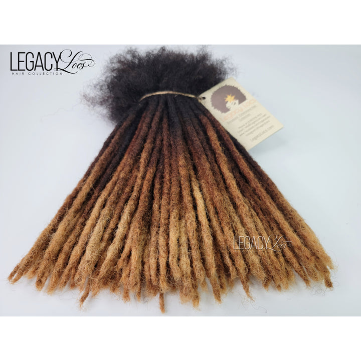 XSmall Width Standard Loc Extensions Color Honey Tip Variants(CUSTOM PRE-ORDER /SHIPS IN 2-6 WEEKS)