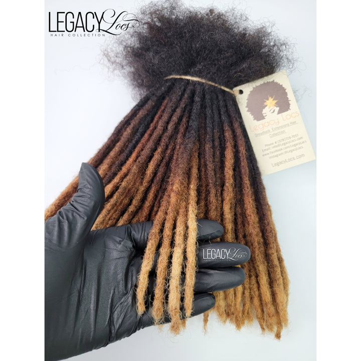 XSmall Width Standard Loc Extensions Color Honey Tip Variants(CUSTOM PRE-ORDER /SHIPS IN 2-6 WEEKS)