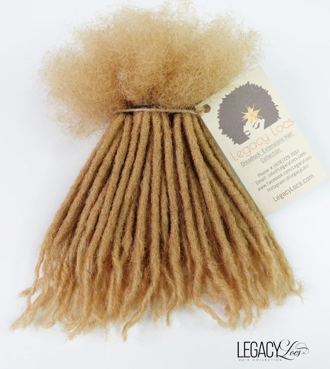 Micro Width Standard Coil Tip Loc Extensions (CUSTOM PRE-ORDER /SHIPS IN 2-6 WEEKS)