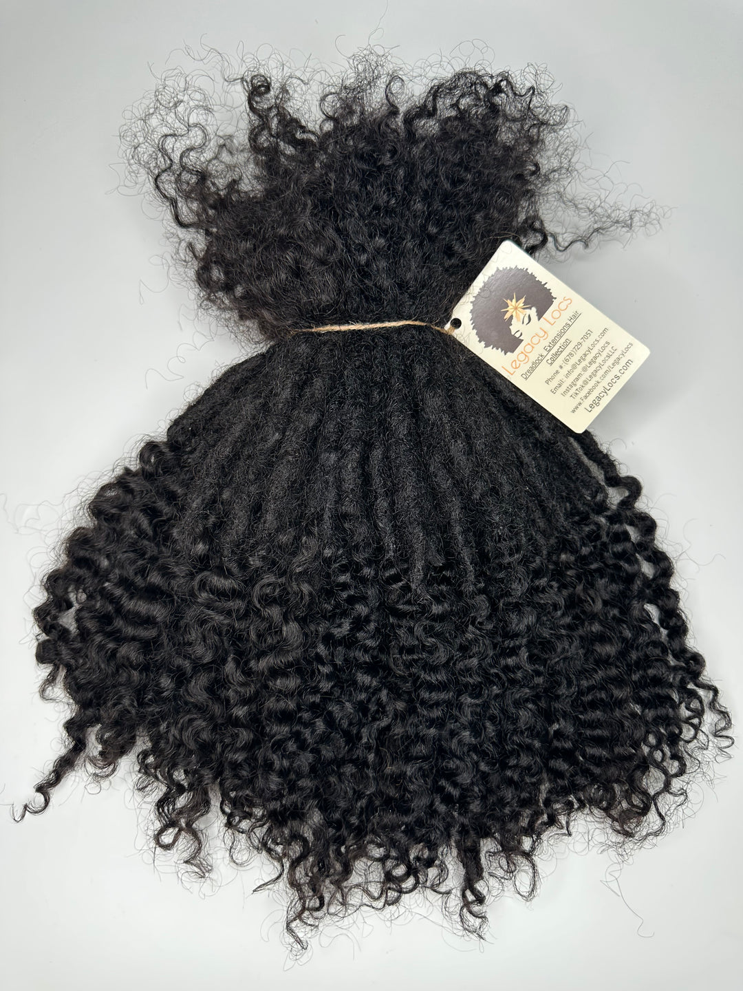 Medium Width-Fluffy Fusion Loc Extensions *90 Loc Bundle*(READY TO SHIP IN 1-3 BUSINESS DAYS)