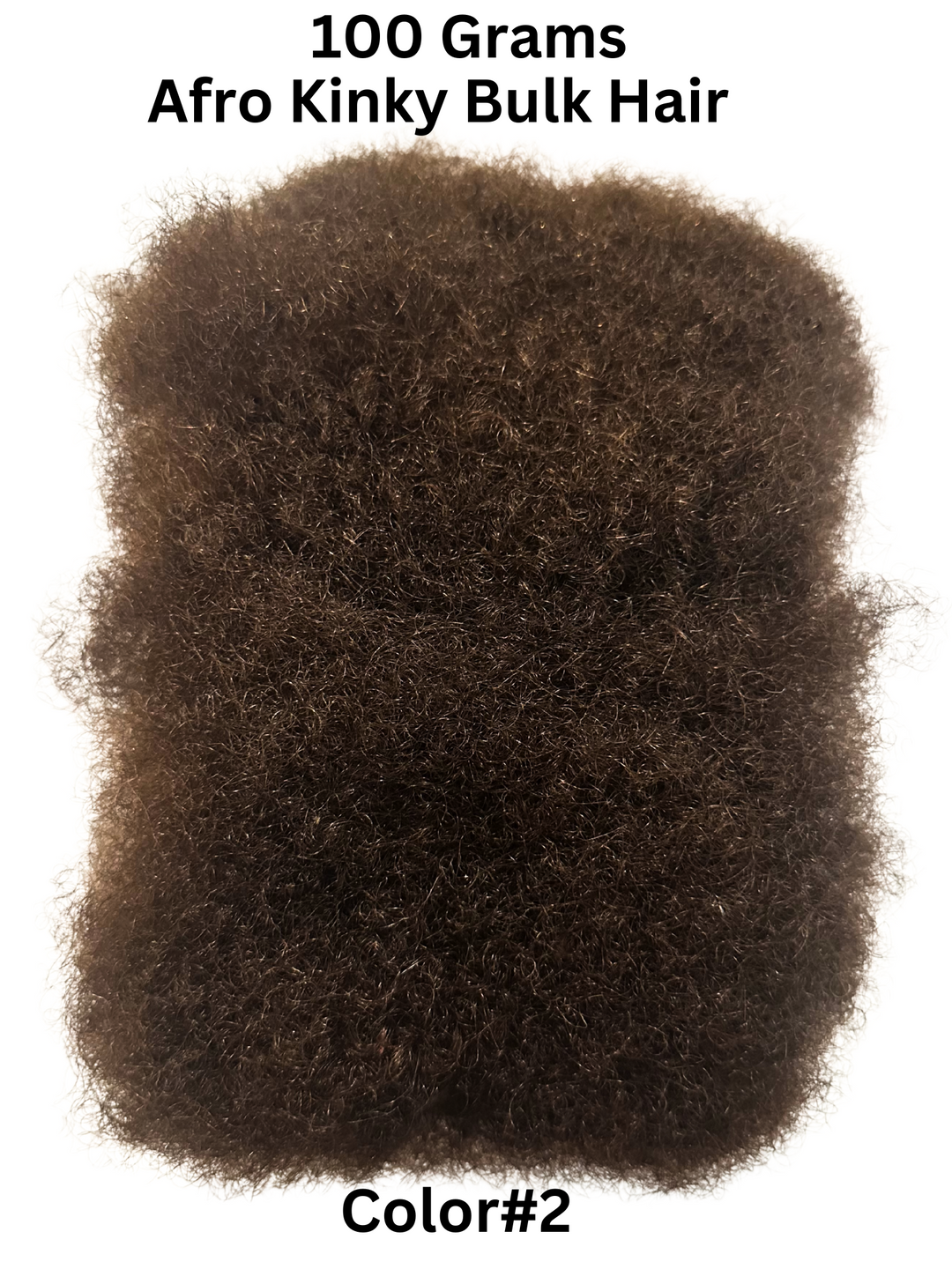 (100 Grams) Legacy Tight Afro Kinky Bulk 100% Human Hair