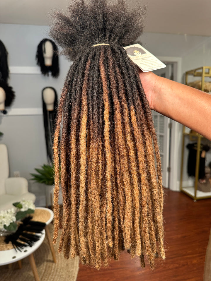 Small Width-Interloc'd  Loc Extensions * 99 Locs Bundle*(READY TO SHIP IN 1-3 BUSINESS DAYS)