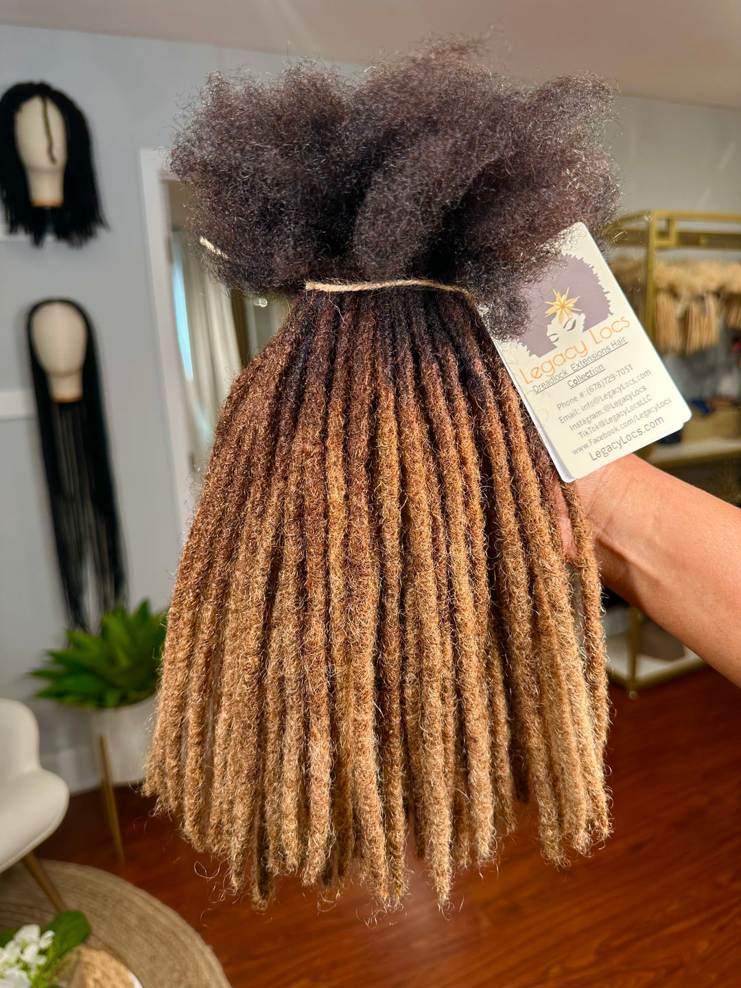 Standard Loc Extensions | 100 Locs | Small | 10” | 