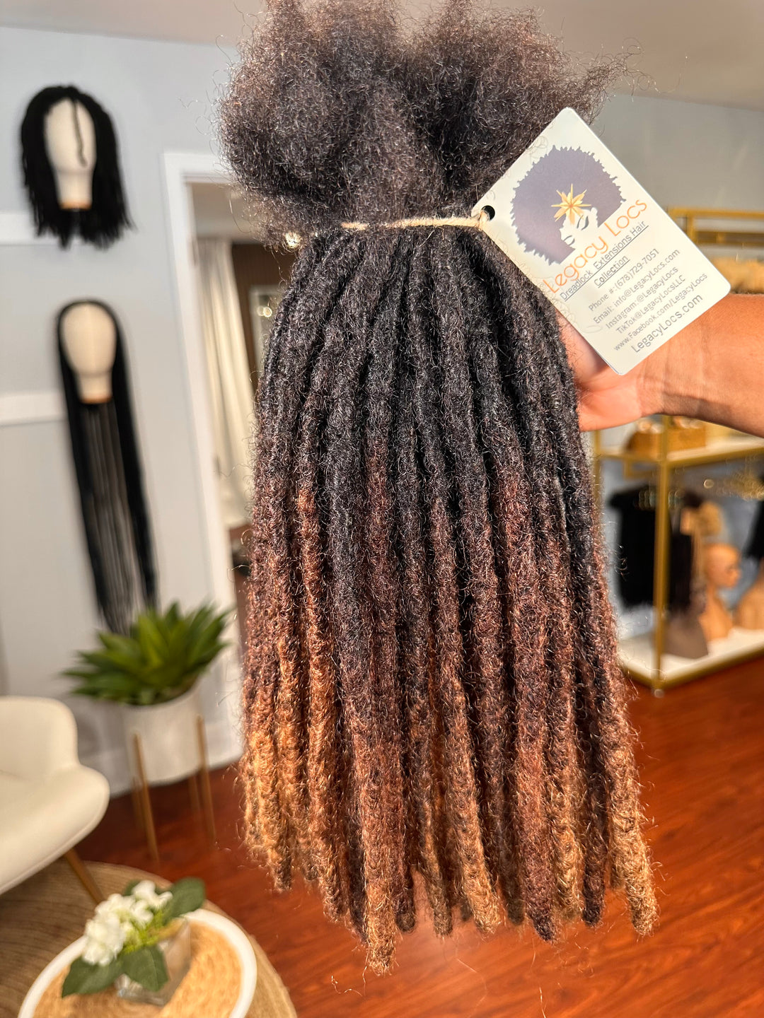 Medium Width | 50 Locs |  Standard Loc Extensions (Ready To Ship In 3-5 Business Days)