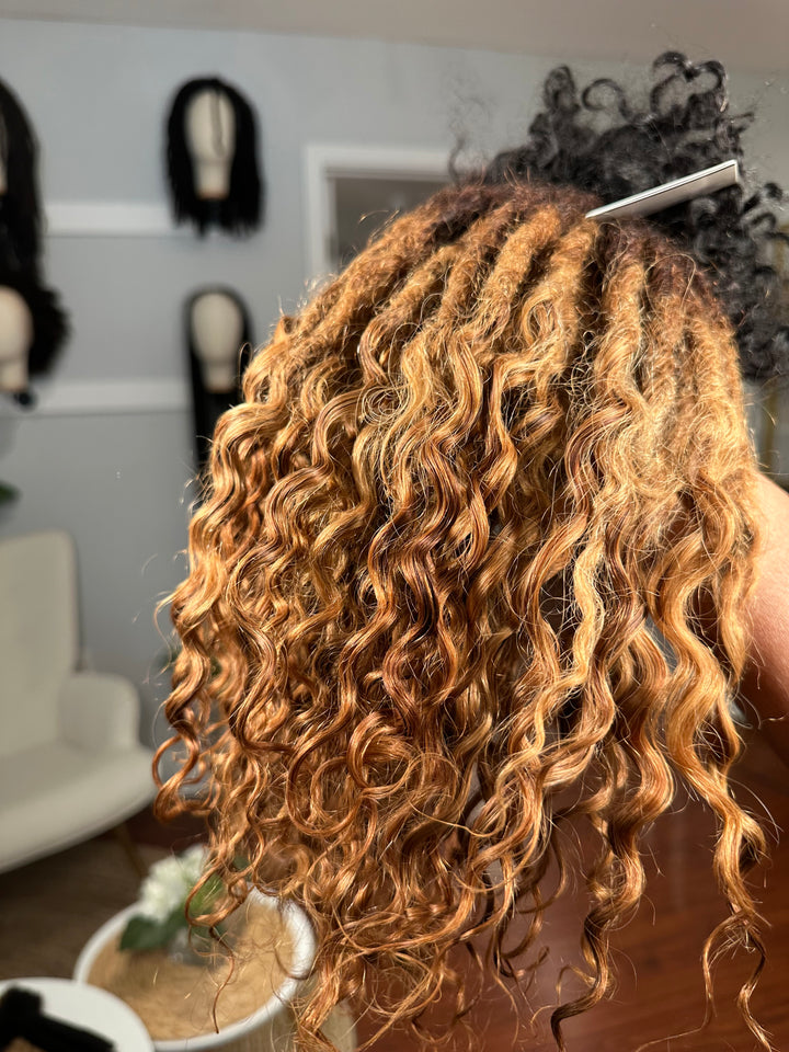 Medium Fusion Loc Extensions | 100 Locs | Ready To Ship In 3-5 Business Days