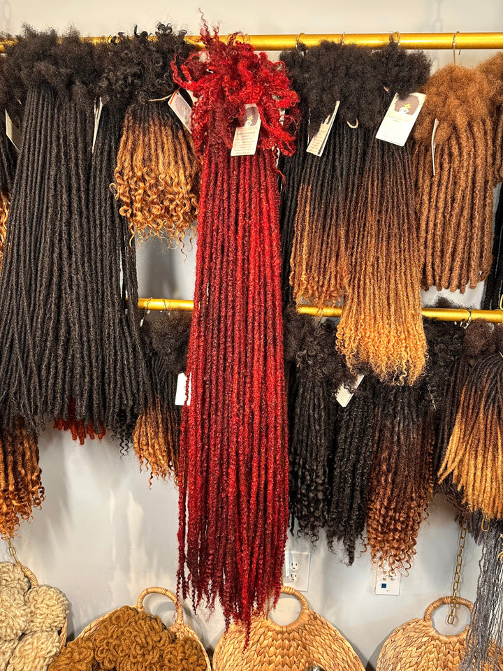 Odyssey Loc Extensions |Small Width| 40” |100 Locs (READY TO SHIP IN 1-3 BUSINESS DAYS)