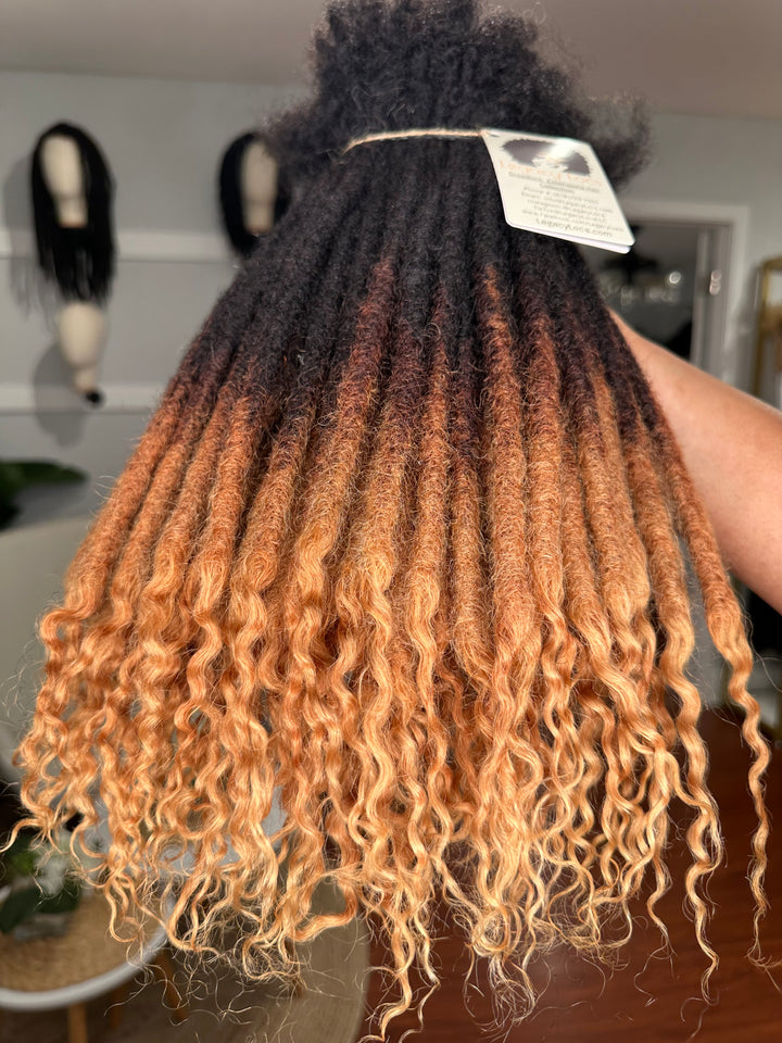 Medium Width- Standard Coil Loc Extensions *100 Locs Bundle*(READY TO SHIP IN 1-3 BUSINESS DAYS)