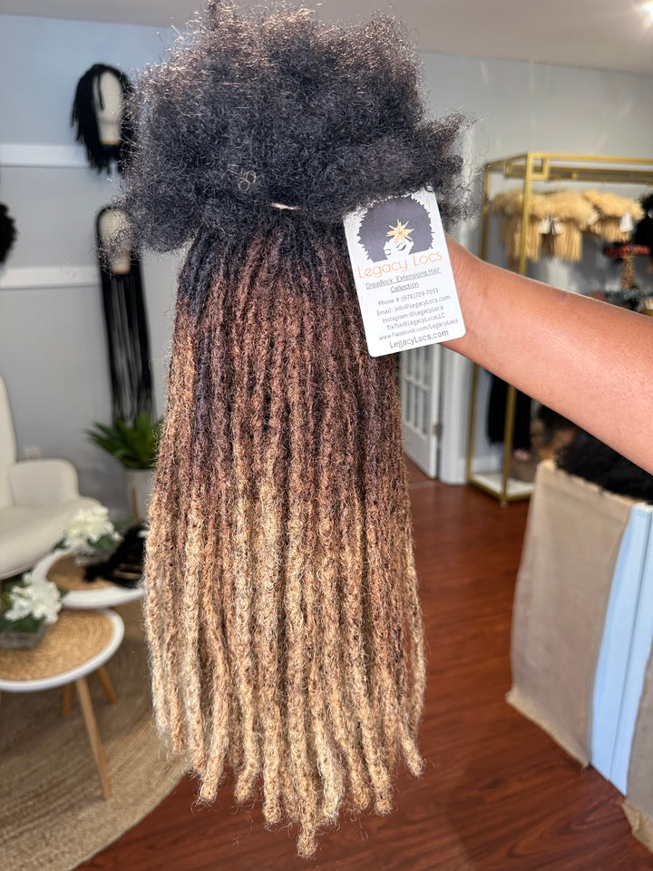 Small Width-Interloc'd Loc Extensions *100 Locs Bundle*(READY TO SHIP IN 1-3 BUSINESS DAYS)