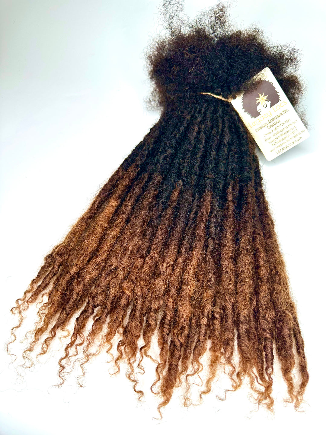 Medium Width- Interloc'd Coil Loc Extensions *40 Loc Bundle*(READY TO SHIP IN 1-3 BUSINESS DAYS)