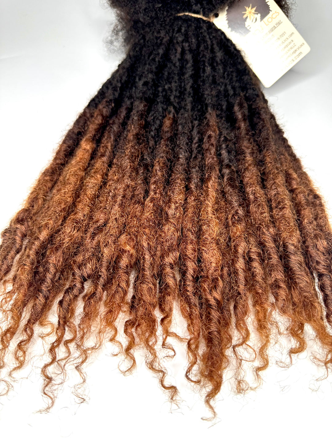 Medium Width- Interloc'd Coil Loc Extensions *40 Loc Bundle*(READY TO SHIP IN 1-3 BUSINESS DAYS)