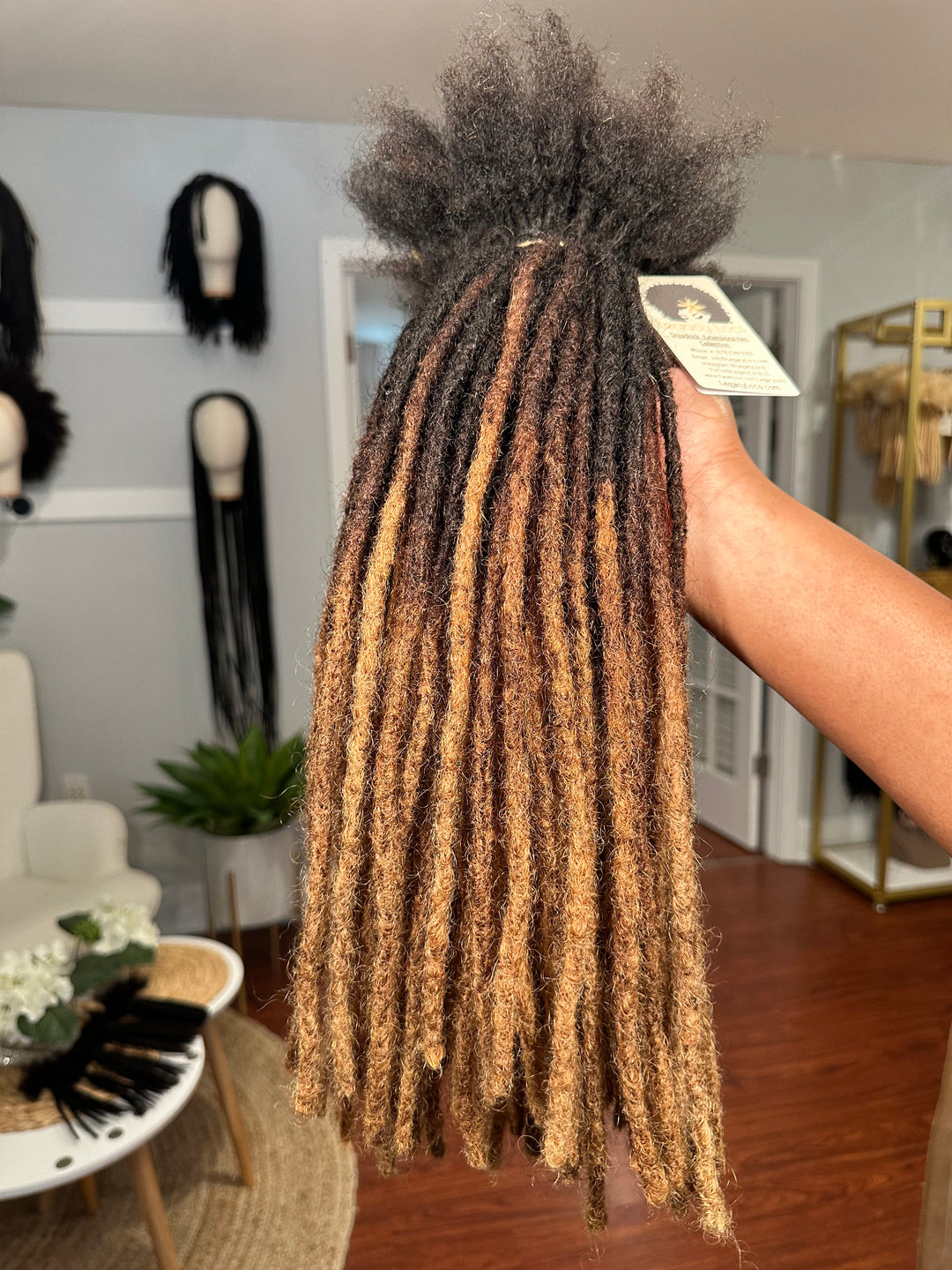 Small Width-Interloc'd  Loc Extensions * 99 Locs Bundle*(READY TO SHIP IN 1-3 BUSINESS DAYS)