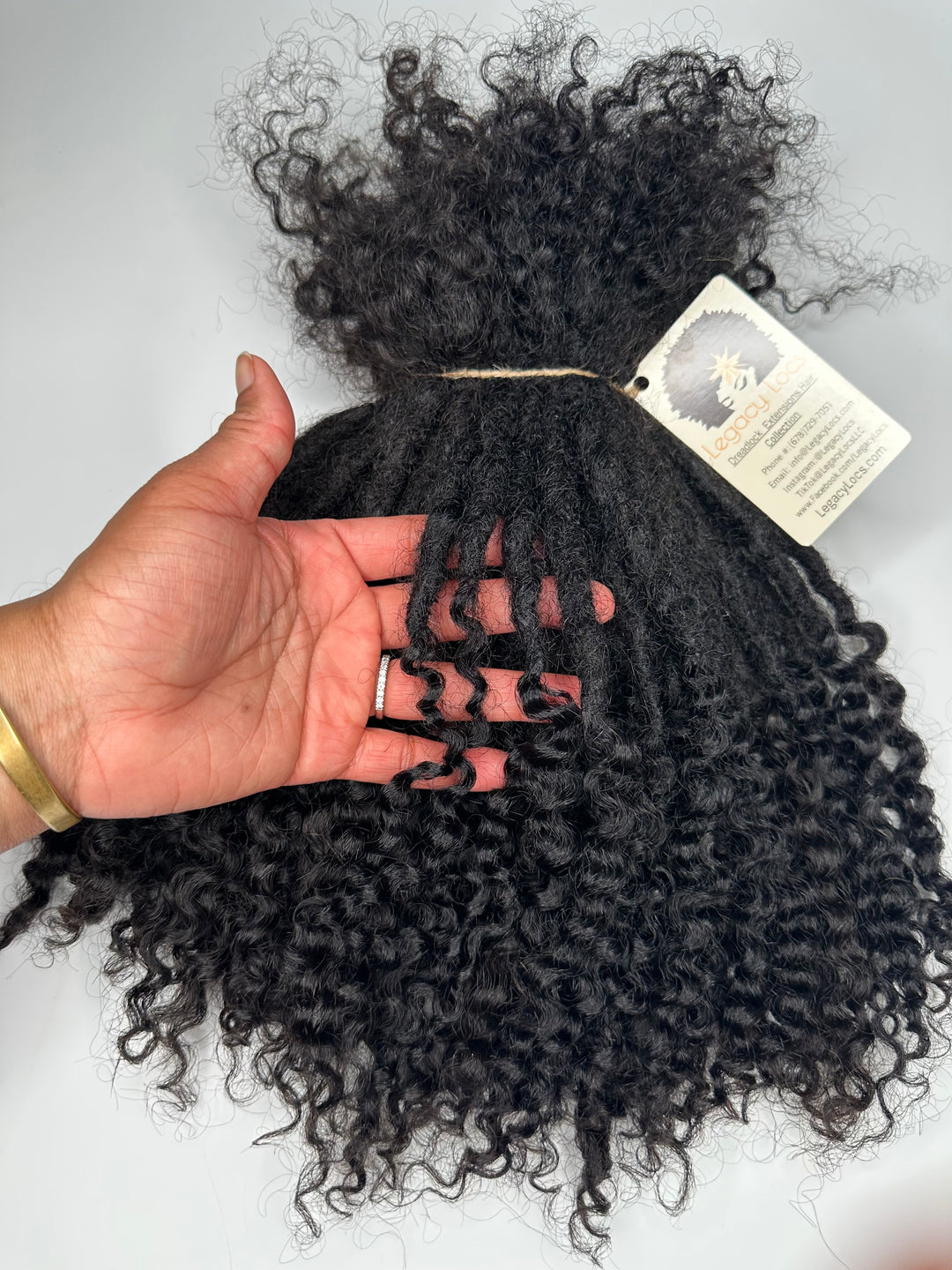 Medium Width-Fluffy Fusion Loc Extensions *90 Loc Bundle*(READY TO SHIP IN 1-3 BUSINESS DAYS)