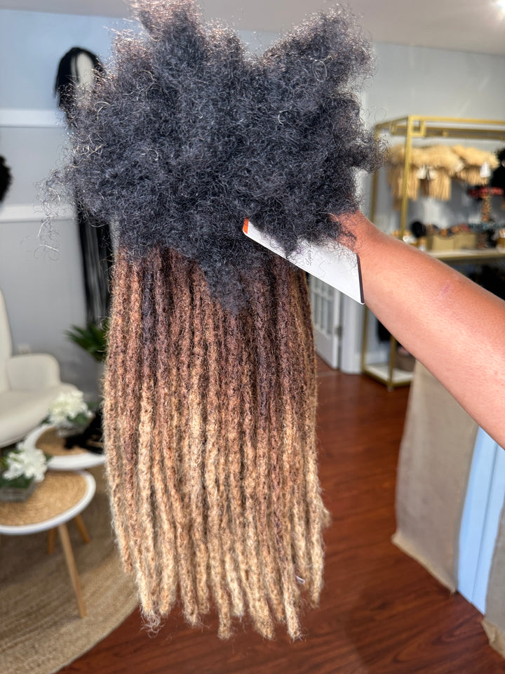 Small Width-Interloc'd Loc Extensions *100 Locs Bundle*(READY TO SHIP IN 1-3 BUSINESS DAYS)