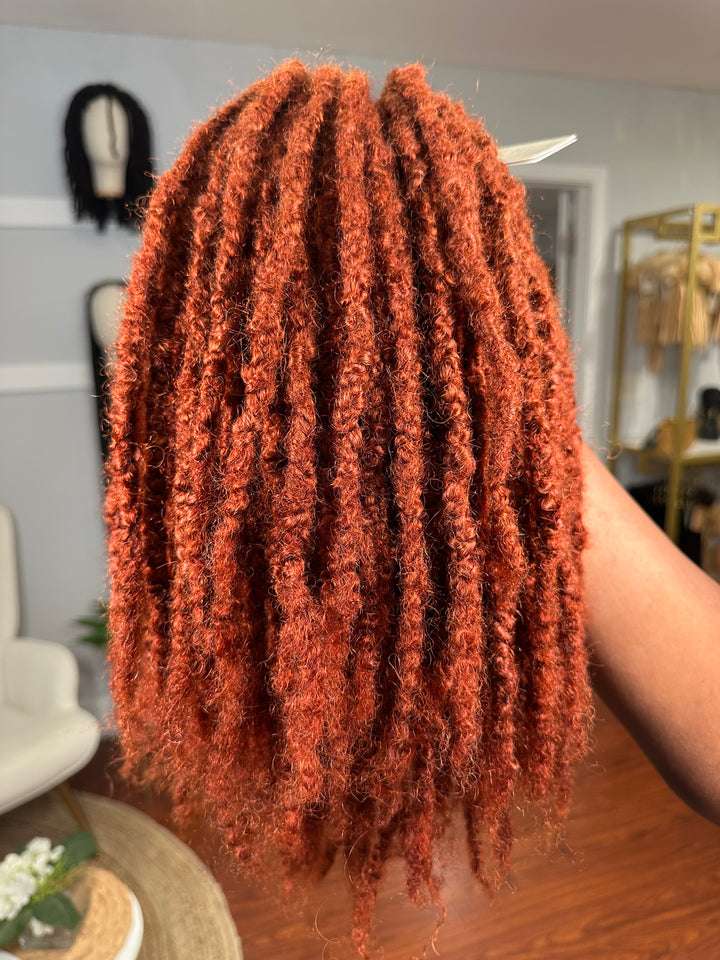 Odyssey Loc Extensions | 100 Locs | Medium Width | 16” | Color Copper| Ready to Ship