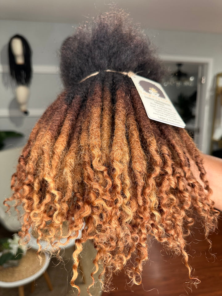 Medium Width- Standard Coil Loc Extensions *100 Locs Bundle*(READY TO SHIP IN 1-3 BUSINESS DAYS)