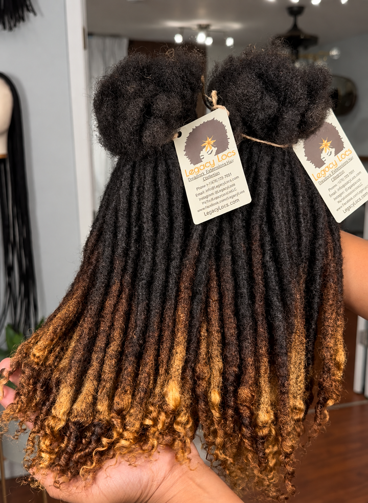 Interloc’d Coil Loc Extensions | 50 Locs | Medium | 10” | 