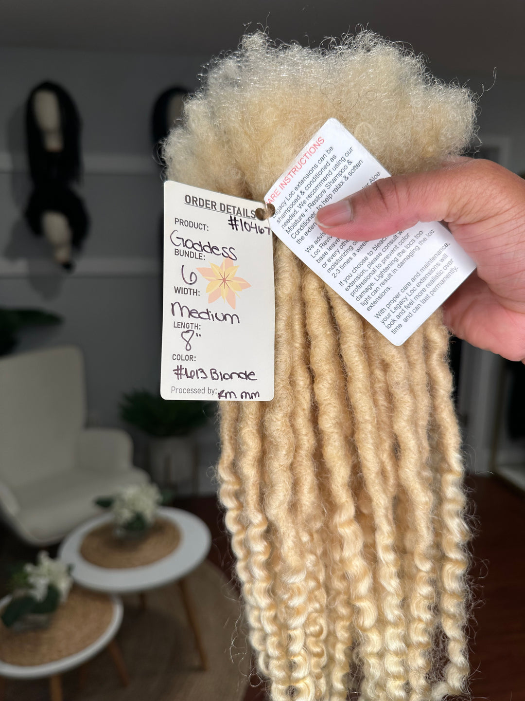 Medium Width- Goddess  Loc Extensions *60 Loc Bundle*(READY TO SHIP IN 1-3 BUSINESS DAYS)