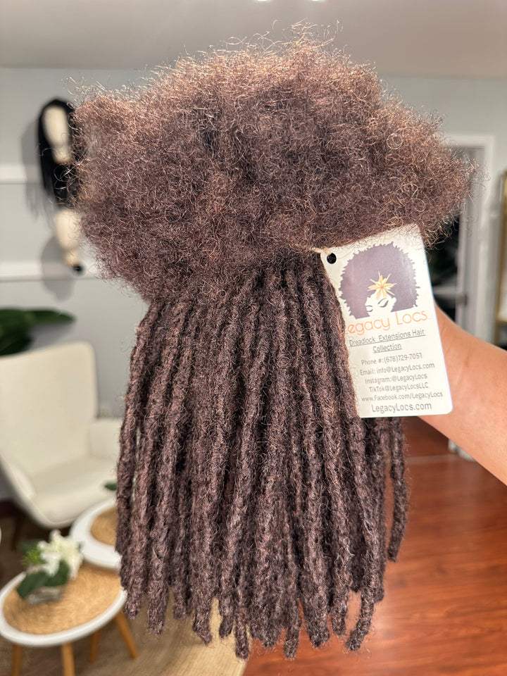 Small Width-Interloc'd  Loc Extensions *100 Locs Bundle*(READY TO SHIP IN 1-3 BUSINESS DAYS)