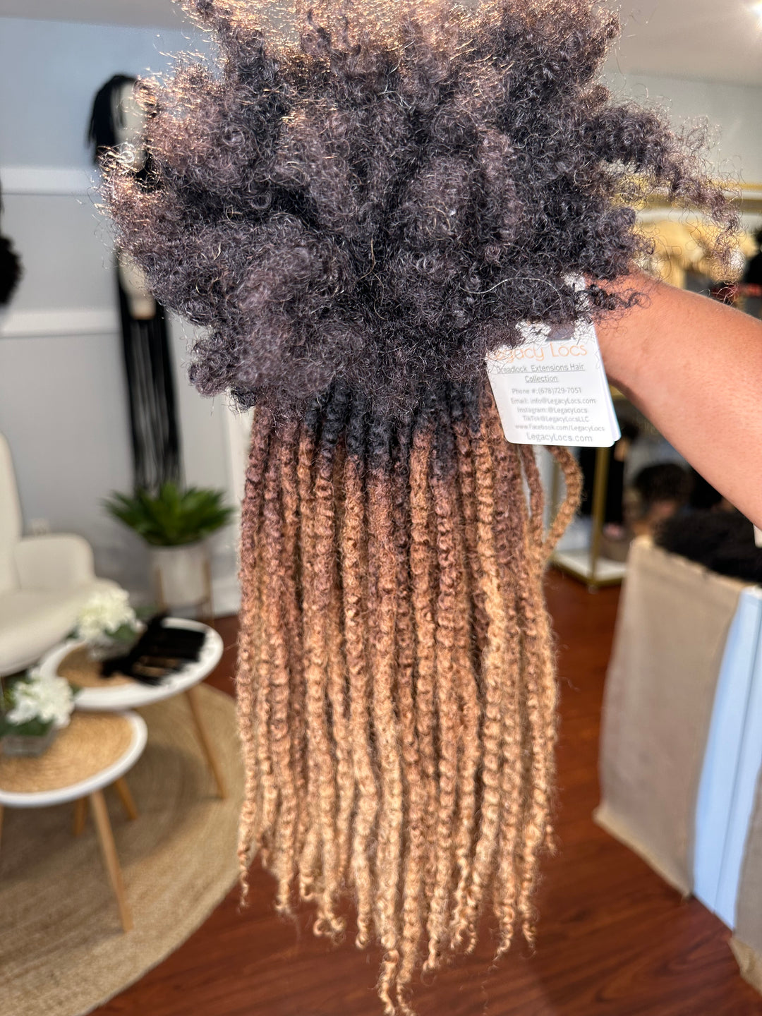 Small Width-Textured Coil  Loc Extensions *100 Locs Bundle*(READY TO SHIP IN 1-3 BUSINESS DAYS)