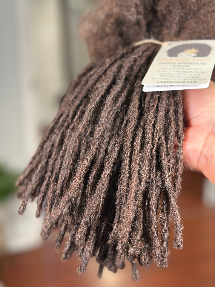XSmall Width-Interloc'd  Loc Extensions *100 Locs Bundle*(READY TO SHIP IN 1-3 BUSINESS DAYS)