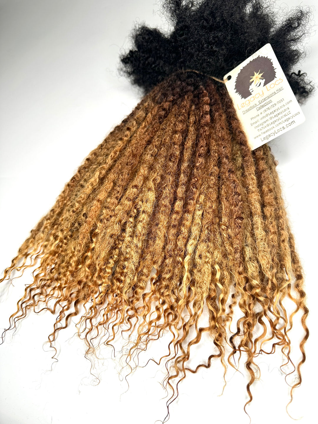 Small Width- Textured Coil Extensions *100 Loc Bundle*(READY TO SHIP IN 1-3 BUSINESS DAYS)