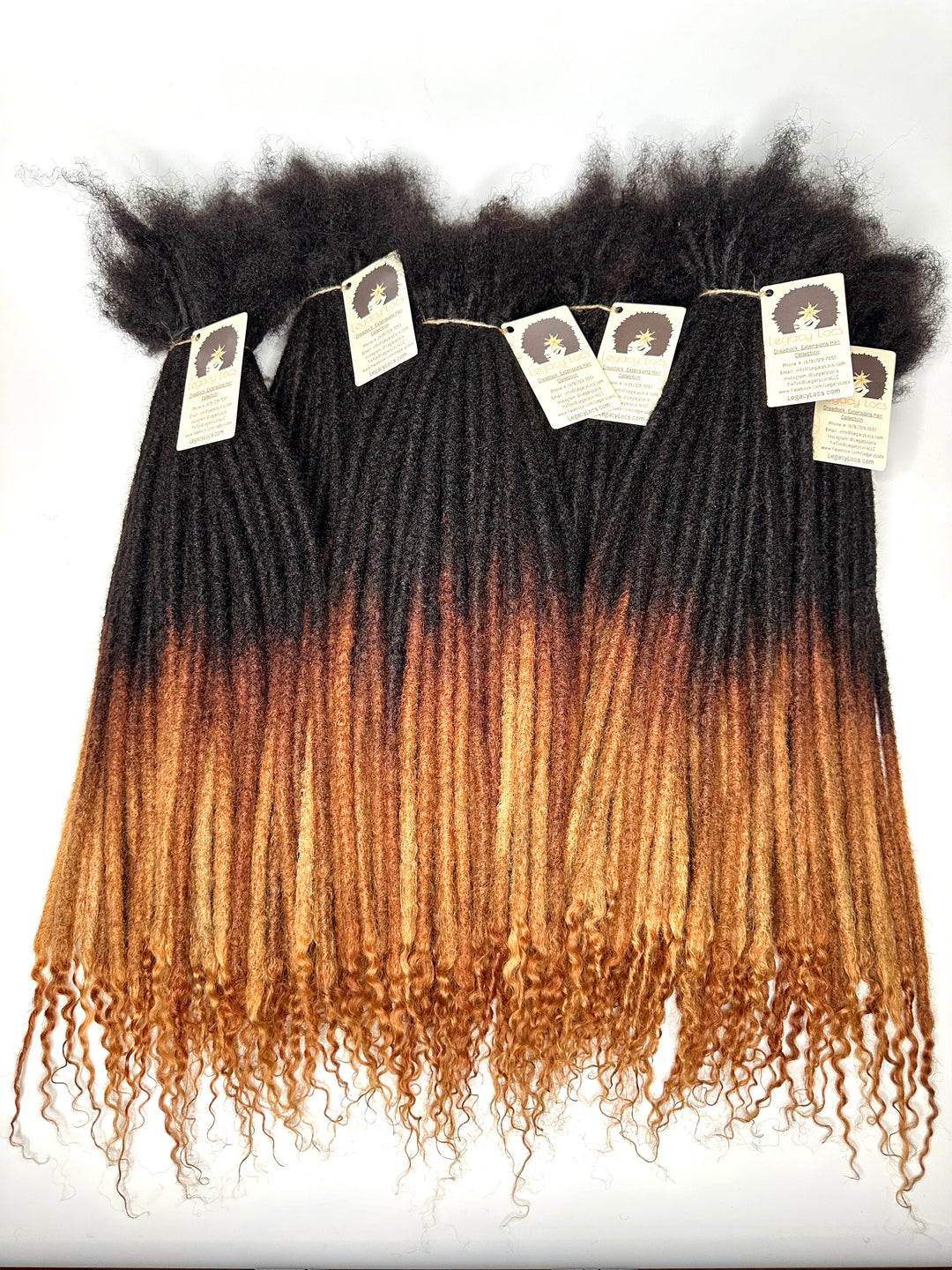 Medium Width- Standard Coil Loc Extensions *50 Loc Bundles*(READY TO SHIP IN 1-3 BUSINESS DAYS)