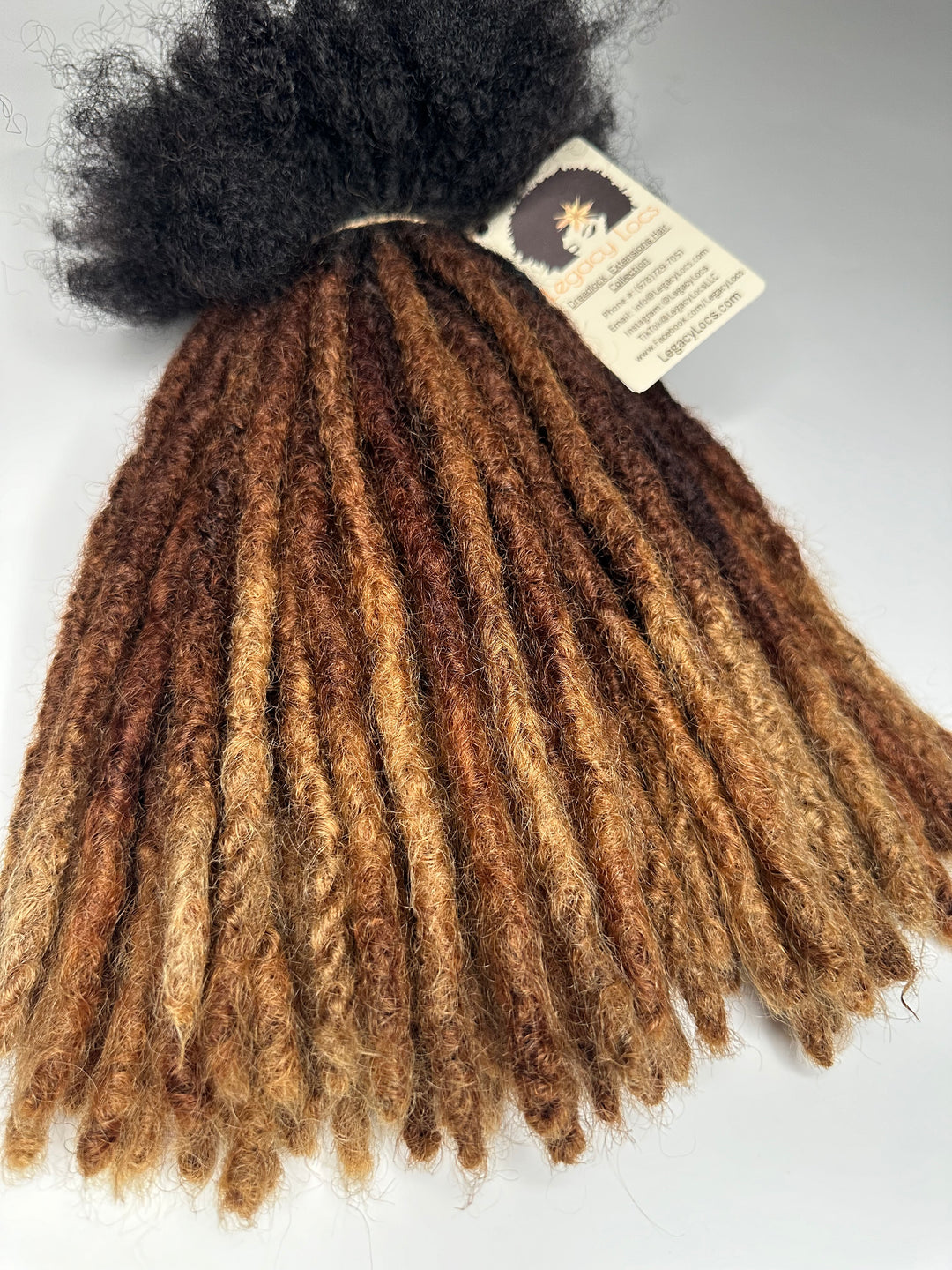 Medium Width-Interloc'd Loc Extensions *80 Locs Bundle*(READY TO SHIP IN 1-3 BUSINESS DAYS)