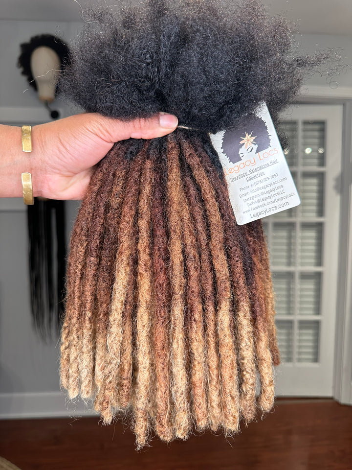 Medium Width-Interloc'd Loc Extensions *80 Locs Bundle*(READY TO SHIP IN 1-3 BUSINESS DAYS)