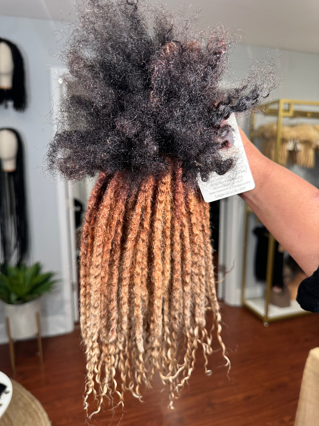 Small Width-Textured Coil  Loc Extensions *80 Locs Bundle*(READY TO SHIP IN 1-3 BUSINESS DAYS)