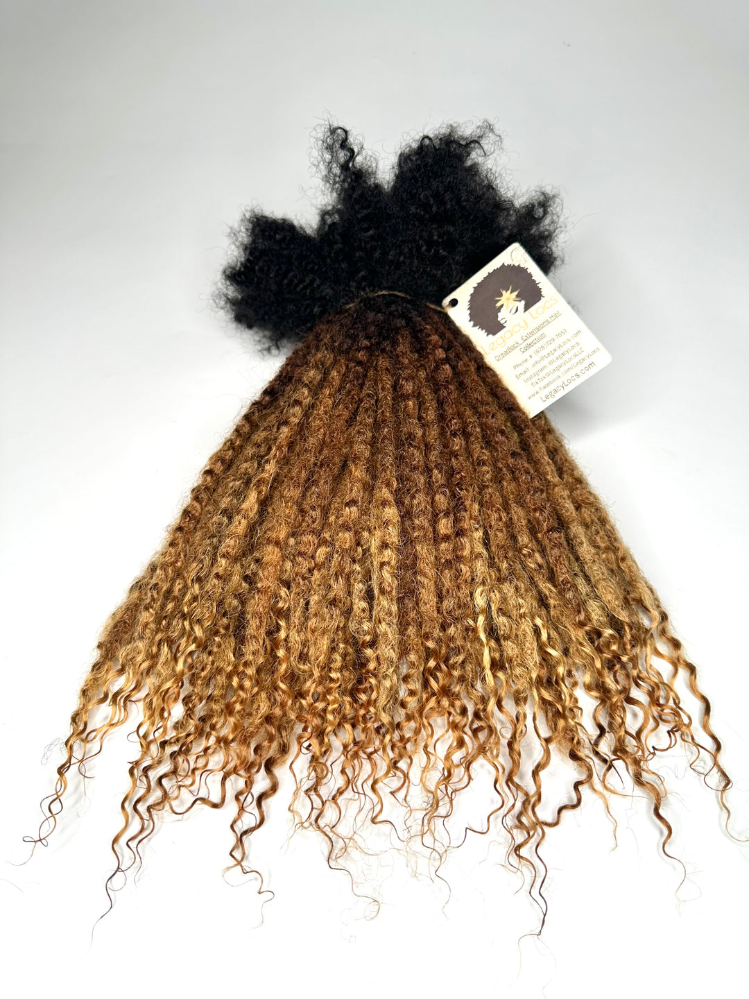 Small Width- Textured Coil Extensions *100 Loc Bundle*(READY TO SHIP IN 1-3 BUSINESS DAYS)